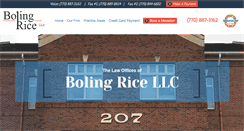 Desktop Screenshot of bolingrice.com