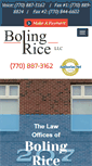 Mobile Screenshot of bolingrice.com